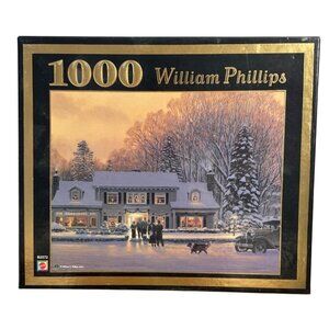 William Phillips The Dream Fulfilled 1000 Piece Puzzle Winter Christmas Scene